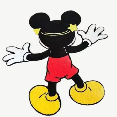 Mickey Mouse Stunned Rug