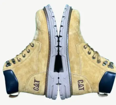 Caterpillar (CAT) Men’s Colorado Yellow Suede Lifestyle & Work Boots