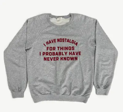 Celine David Kramer "Nostalgia" Crewneck