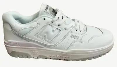 New Balance 550 White Grey Sneakers