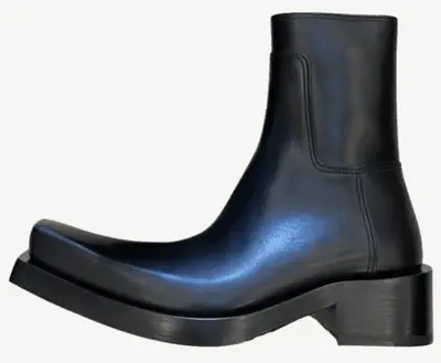 Balenciaga Santiago Leather Boots