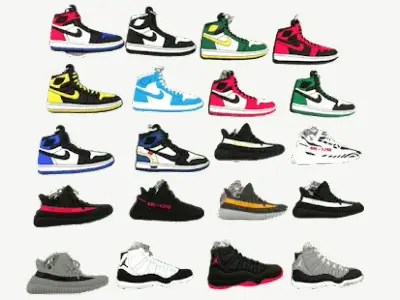Sneaker Keychain
