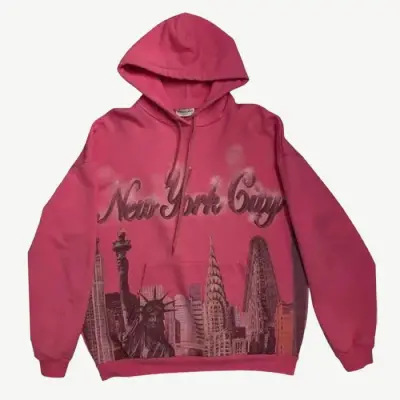 Balenciaga New York City Airbrush Hoodie