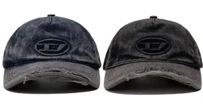 Diesel Distressed Caps