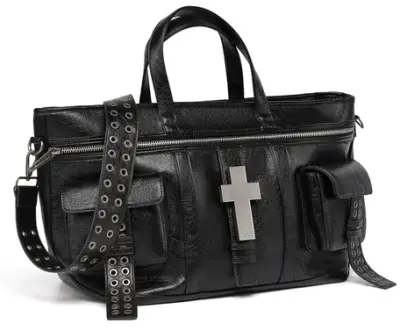 REBEL WAVE Leather Bag
