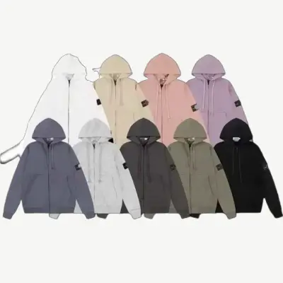 Stone Island Hoodie (9 Colorways)
