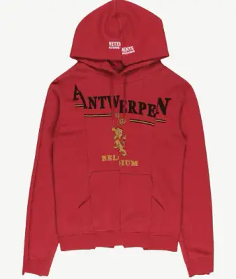Vetements Antwerpen Deconstructed Hoodie
