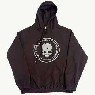 Number Nine Skull Hoodie