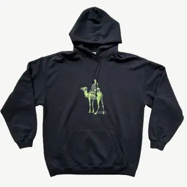 Vetements Silk Road Hoodie Black