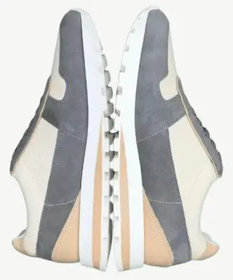 Brunello Cucinelli Washed Suede and Calfskin Runners