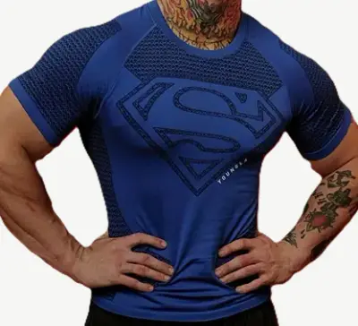 YoungLA Superman Compression Tees (8 Variants)