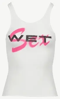 Mowalola Slutty Tank