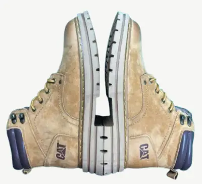 Caterpillar (CAT) Men’s Founder Suede Leather Construction Boots