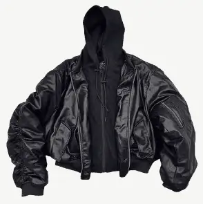 Pop Project Wax Leather Jacket