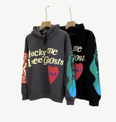 Lucky Me, I See Ghosts Hoodie