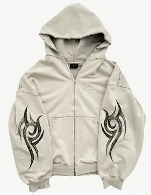 Balenciaga Tribal Zip-Up
