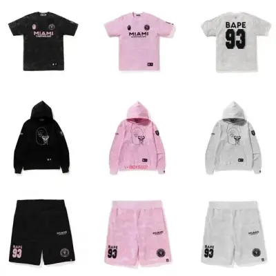 BAPE Miami Camo Hoodie and Shorts Set