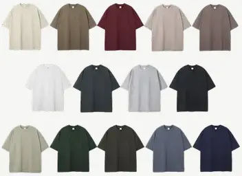 Unbranded Blank Heavy Tees #3 (385g)
