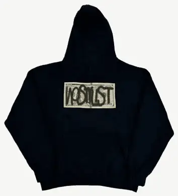 Destroy Lonely $100 Bill Graffiti Hoodie – “No Stylist” (Black)