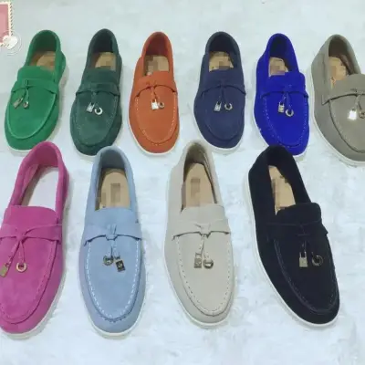 Suede Loafers