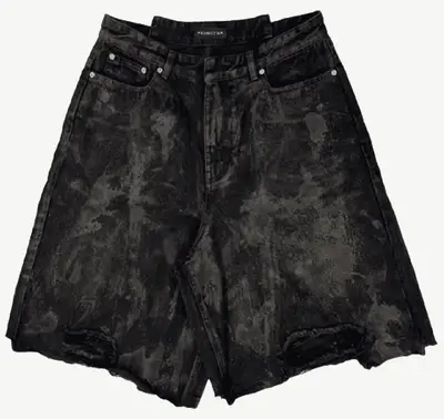 Project GR Muddy Denim Shorts
