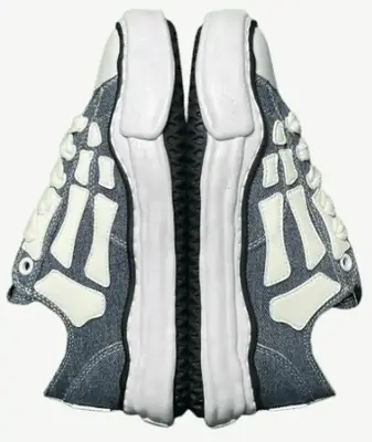 AMIRI x Maison MIHARA YASUHIRO Bones Sneakers