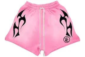 Hellstar Flame Shorts Pink (NFC)