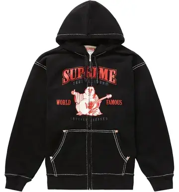Supreme True Religion Zip Up Hoodie #1