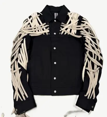 Rick Owens SS20 "Tecuatl" Megalace Worker Jacket