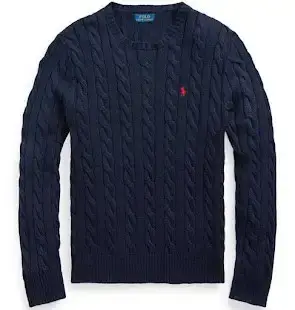 Polo Ralph Lauren Cable Knit Cotton Sweater (10 Variants)