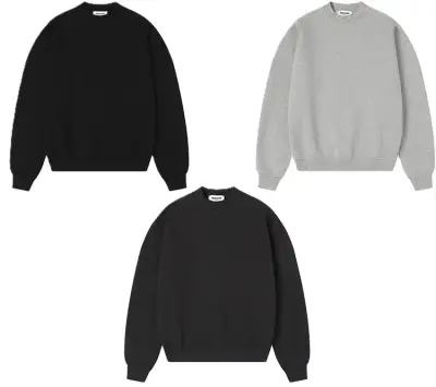 Union Kingdom Boxy Crewneck Sweater (3 Variants)