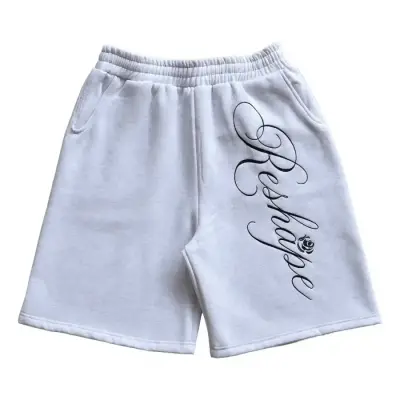 DragonUnion Thorn Rose Baggy Grey Shorts