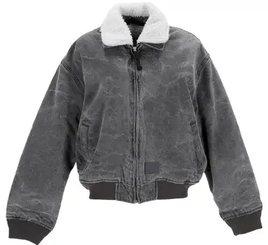 Acne Studios Cotton Canvas Bomber Jacket
