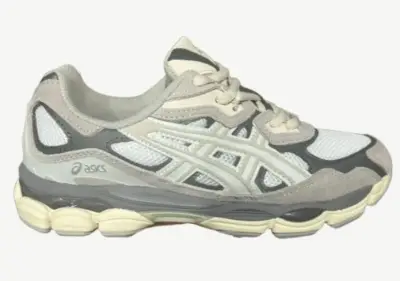 Asics Gel-NYC in Cream/Oyster Grey