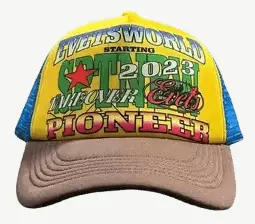 Evets Patchwork Trucker Hat