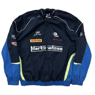 Martine Rose SS22 Tuck Neck Sponsor Racing Jacket