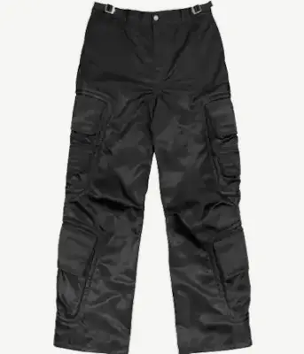 Far Archive Black Cargo Pants