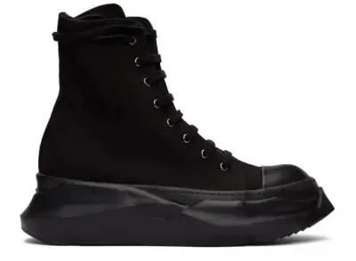 Rick Owens DRKSHDW Abstract High Top Sneakers