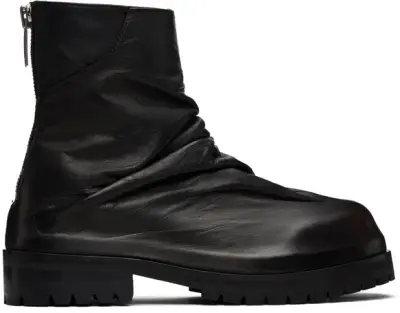 424 Marathon Black Boots
