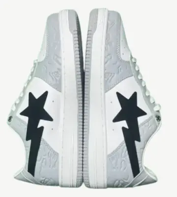 A Bathing Ape BAPE STA Low M2 "White Grey"