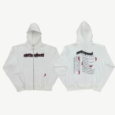 NETTSPEND Euro Tour Merch Zip Hoodie