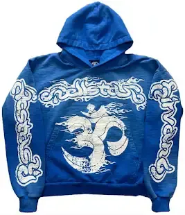 Hellstar Studios Blue Records Hoodie