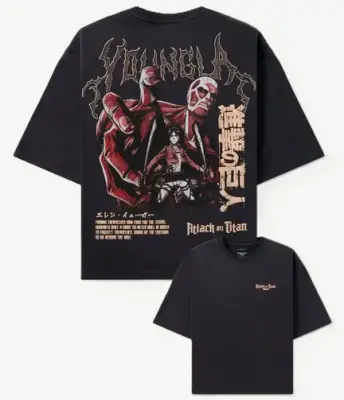 YoungLA x Attack On Titan Tees #1