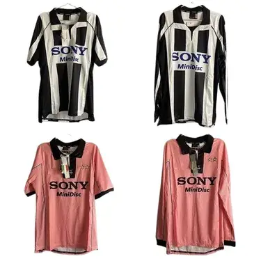 Bunch of Retro Juventus Football Jerseys (16 Variants