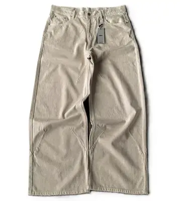 Mobius Slate Khaki Baggy Jeans