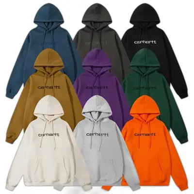 Bunch of Carhartt Hoodies