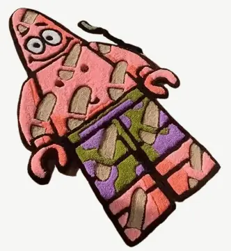 Lego Patrick Rug