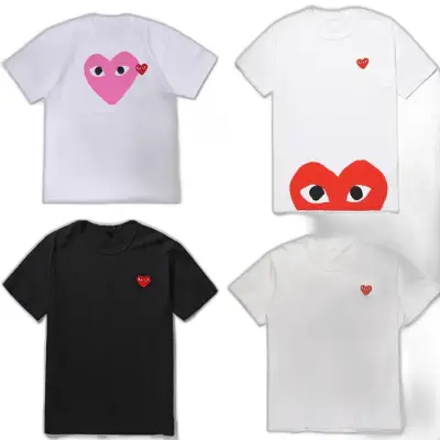 Comme des Garçons Heart Tees