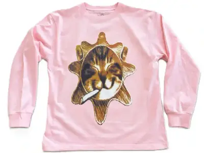 Che Sayso Says Pink Long Sleeve Tee