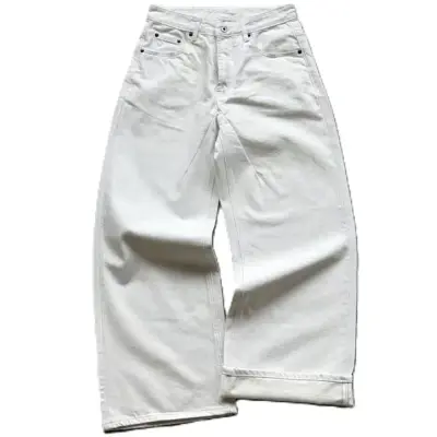 Firemade Raw Denim Selvedge Jeans Cream